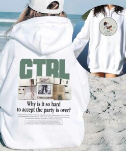 S.Z.A Vintage Ctrl Album Sweatshirt, Sza Music Sweatshirt, Music Lover Sweatshirt, SZA Fan Gift, SZA Hoodie