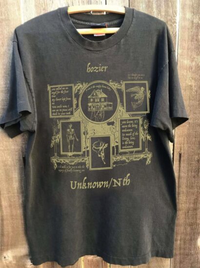 Hozier 90s Vintage Shirt, Hozier Unreal Unearth Tour 2024 Tee, Album Hozier Shirt Gifts, Hozier album shirt