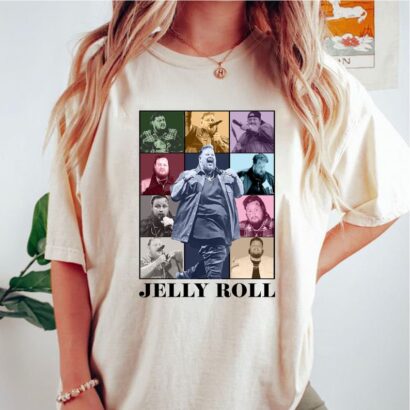 Jelly Roll T-Shirt, Jelly Roll Shirt, The Beautifully Broken 2024 Tour Shirt