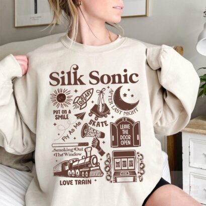 Bruno Mars An Evening with Silk Sonic Album Shirt, Bruno Mars Shirt