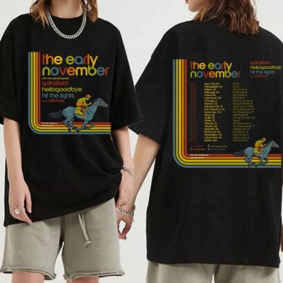 The Dark Horse Tour 2024 Shirt, The Early November Fan Shirt, The Dark Horse 2024 Concert Shirt, Early November Fan Tee