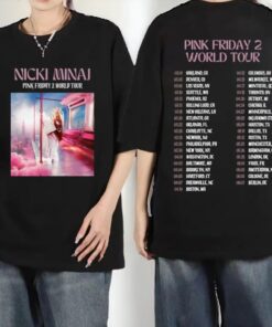 Nicki Minaj Pink Friday 2 World Tour T-Shirt, Nicki Minaj Album