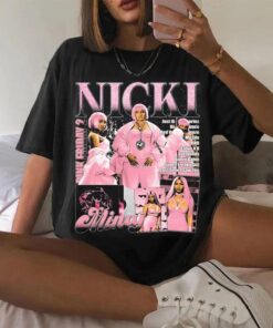 Retro Nicki Lewinsky Airbrush Style Shirt, Nicki Minaj T-shirt, Nicki Minaj Fan, Pink Friday 2 Shirt