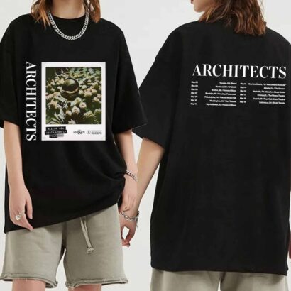 Architects 2024 Tour Shirt, Seeing Red North American 2024 Tour Shirt, Architects 2024 Concert Shirt, Architects Fan Shirt