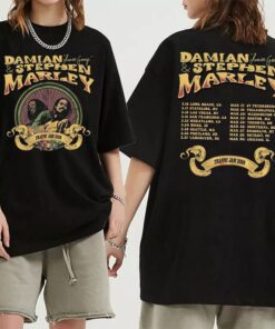 Damian + Stephen Marley Traffic Jam Tour 2024 Shirt, Damian Fan Shirt, Stephen Marley 2024 Concert Shirt, Traffic Jam 2024 Concert Shirt