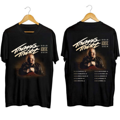 Travis Tritt Solo Acoustic Tour 2024 Shirt, Travis Tritt 2024 Concert Shirt, Travis Tritt Country Music Tour Shirt