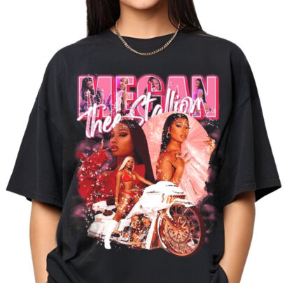 Limited Megan Thee Stallion Shirt, Vintage Megan Thee Stallion 90s Shirt, Rapper Megan Thee Stallion Bootleg Shirt,Retro Megan Shirt For Fan