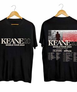 Keane World Tour 2024 Shirt, Keane Hopes and Fears 2024 Concert Shirt, Keane Band Fan Shirt, Keane 2024 Concert Shirt