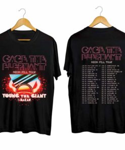 Cage the Elephant 2024 tour shirt, Cage the Elephant Neon Pill Tour 2024 Shirt, Cage the Elephant 2024 Tour Shirt, Neon Pill 2024 Concert Shirt