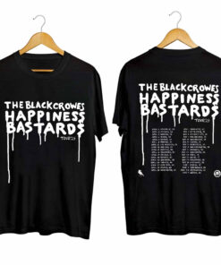 The Black Crowes 2024 tour shirt, The Black Crowes Happiness Bastards Tour Shirt, The Black Crowes 2024 Shirt, Happiness Bastards Shirt