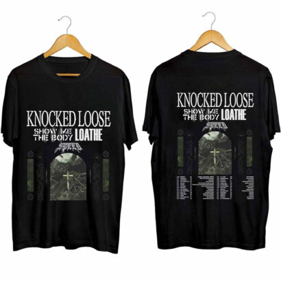 Knocked Loose 2024 Tour Shirt, Knocked Loose 2024 Concert Shirt, Knocked Loose Tee