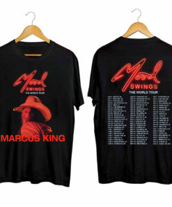 Marcus King Mood Swings The World Tour 2024 Shirt, Marcus King 2024 tour Shirt, Mood Swings The World Tour Shirt