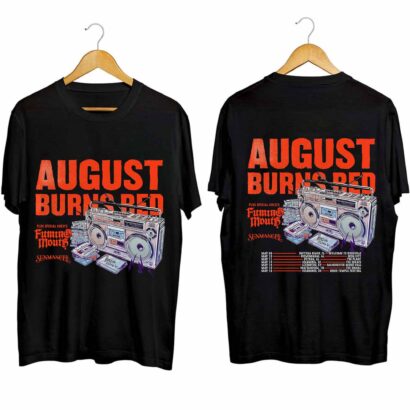 August Burns Red Mini Tour 2024 Shirt, August Burns Red Band Fan Shirt, August Burns Red 2024 Concert Shirt