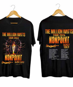 Nonpoint The Million Watts Tour 2024 Shirt, Nonpoint 2024 Concert Shirt, The Million Watts 2024 Concert Shirt