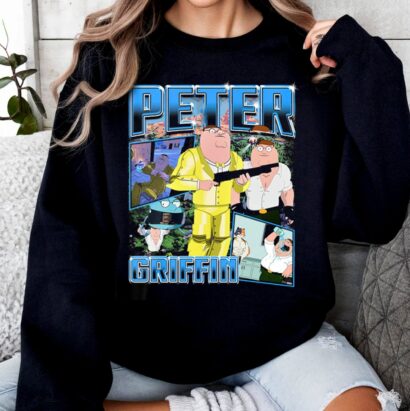 Retro Peter Griffin Family Guy F-Nite T Shirt, Gamer Battle Bus Tilted, Valentines Gift Y2k Her Him, Survival Program Gaming, Graphic Tee