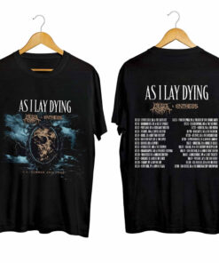 As I Lay Dying US Summer Tour 2024 Shirt, As I Lay Dying Band Fan Shirt, As I Lay Dying 2024 Concert Shirt