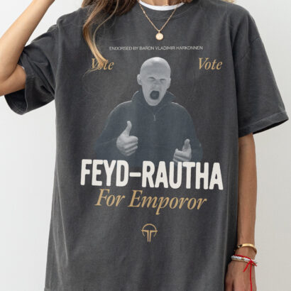 Dune Shirt, Funny Austin Butler Vote Feyd-Rautha Emperor of Dune Shirt Memorabilia, Retro Paul Atreides, Dune Movie Merch