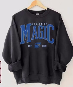 Retro Orlando Magic Basketball, 90s Bootleg, T-Shirt Retro Style Sweatshirt Crewneck, fan gift, Orlando Magic shirt