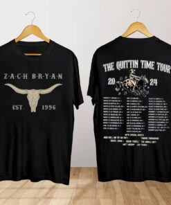 Zach Bryan The Quittin Time 2024 Shirt, Zach Bryan Concert Shirt, The Quittin Time 2024 Shirt, Zach BryanTour Shirt