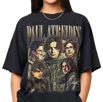 Paul Atreides Timothee Chalamet Vintage Shirt, Paul Atreides Character Movie 90s Shirt