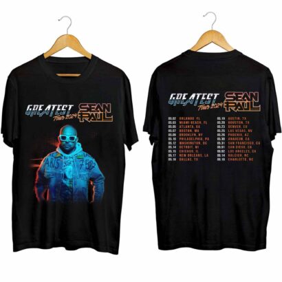 Sean Paul 2024 Tour Shirt, Sean Paul The Greatest Tour 2024 Shirt, Sean Paul Fan Shirt, The Greatest Tour Shirt