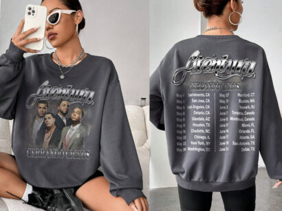 Aventura Tour 2024 T-shirt, Aventura Album TShirt, God's Project Album TShirt