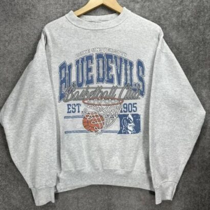 Vintage NCAA Duke Blue Devils men's basketball sweatshirt, Duke University shirt, NCAA shirt