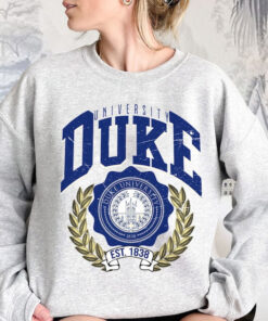 Duke University Vintage style Sweatshirt, Duke University Shirt, Duke College Shirt, Duke University Sweatshirt, Duke Vintage Shirt