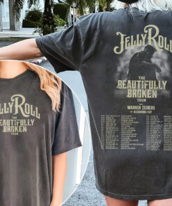 Jelly Roll The Beautifully Broken Tour 2024 Shirt, Jelly Roll 2024 tour Shirt, Jelly Roll merch tee