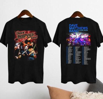 Dave Matthews Band Tour 2024 Shirt, Dave Matthews Band Summer Tour 2024, DMB Tour Merch tee