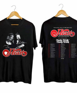 Heart Band 2024 Tour Shirt, 2024 Heart Band Royal Flush Tour T-Shirt, Heart Band Fan Gift merch tee