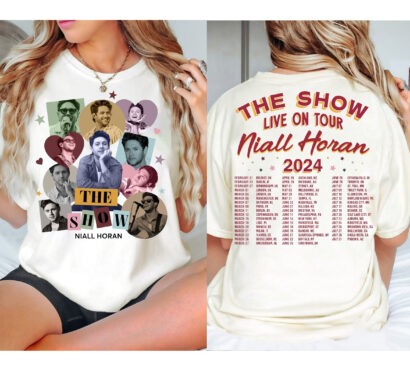 Niall Horan tour 2024 Shirt, The Show Live On Tour Niall Horan 2024 Shirt, Niall Horan Merch tee