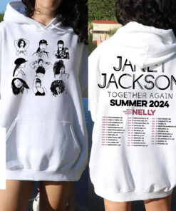 Janet Jackson Tour 2024 Shirt, Together Again Summer Music 2024 , Janet Jackson tour Shirt