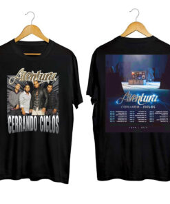 Aventura 2024 Tour shirt, Cerrando Ciclos 2024 shirt, Aventura Cerrando Ciclos tour Graphic T-Shirt