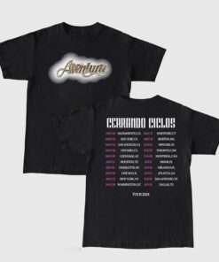 2024 Aventura Tour shirt, Aventura Cerrando Ciclos Tour 2024 shirt, Aventura merch tee