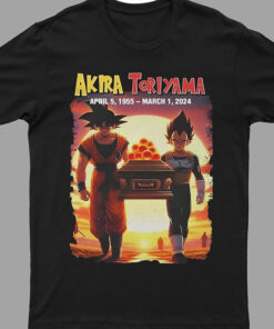 Akira Toriyama T-Shirt , RIP Akira Toriyama Shirt, Dragon Ball Z Shirt, Thank You For The Memories