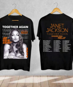 Janet Jackson tour 2024 Shirt, Janet Jackson Together Again Tour 2024 Shirt, Janet Jackson Merch TShirt