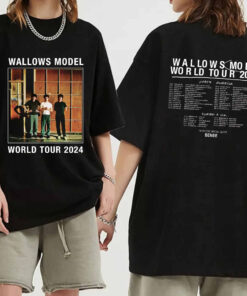 Wallows 2024 tour Shirt, Wallows Model World Tour 2024 Shirt, Wallows Band Shirt