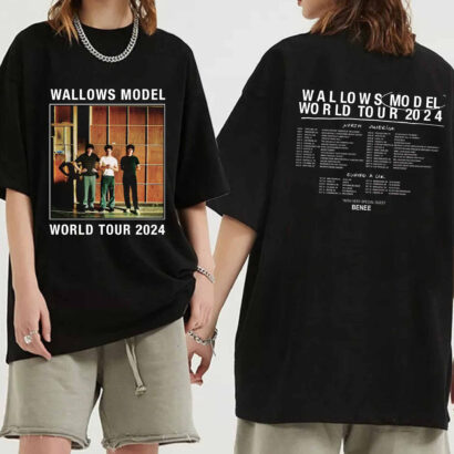 Wallows 2024 tour Shirt, Wallows Model World Tour 2024 Shirt, Wallows Band Shirt