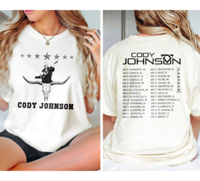 Cody Johnson Tour 2024 Shirt, Cody Johnson merch tee, Cody Johnson Country Music Concert 2024