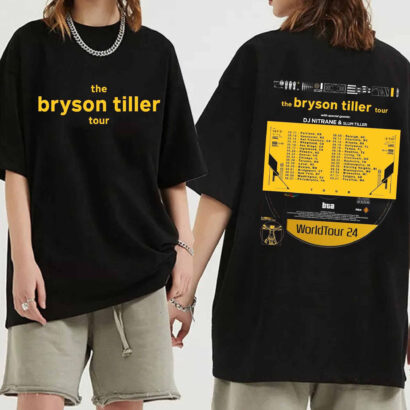 Bryson Tiller tour 2024 Shirt, Bryson Tiller 2024 Shirt, The Bryson Tiller 2024 Concert Shirt