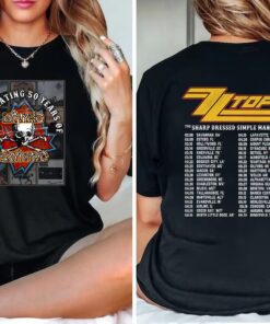 Lynyrd Skynyrd ZZ Top Tour 2024 Shirt, ZZ Top World Tour 2024 Shirt, Lynyrd Skynyrd Tour 2024 Tee