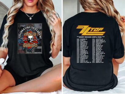 Lynyrd Skynyrd ZZ Top Tour 2024 Shirt, ZZ Top World Tour 2024 Shirt, Lynyrd Skynyrd Tour 2024 Tee