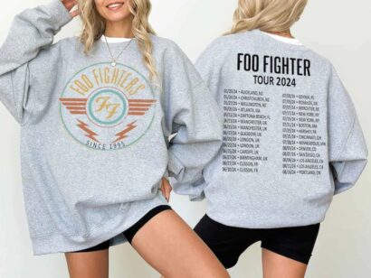 Foo Fighters 2024 Tour Shirt, Everything Or Nothing At Shirt, Foo Fighters Band Shirt, Foo Fighters Fan Gift, Concert Tee, Foo Fighter Merch