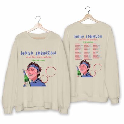 Hobo Johnson Drinks Tour 2024 Shirt, Hobo Johnson Fan Shirt, Hobo Johnson 2024 Concert Shirt, Drinks Tour 2024 Shirt