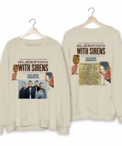 Sleeping With Sirens - Let's Cheers to This 2024 Tour Shirt, Sleeping With Sirens Band Fan Shirt, Let's Cheers to This 2024 Concert Shirt