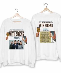 Sleeping With Sirens - Let's Cheers to This 2024 Tour Shirt, Sleeping With Sirens Band Fan Shirt, Let's Cheers to This 2024 Concert Shirt