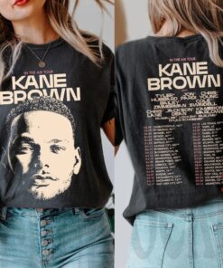 Kane Brown In The Air Tour 2024 Shirt, Kane Brown Fan Shirt, Kane Brown 2024 Concert Shirt, In The Air Concert Shirt For Fan