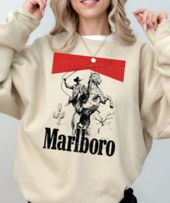 Vintage Marlboro Cowboy Wild West Shirt, Country Music Shirt, Cowboy Rodeo Tshirt, Cowboy Killer Shirt, Boho Shirt, Country Music Tee Gift