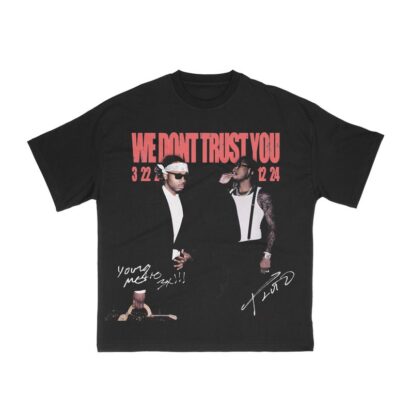 Metro Boomin and Future Shirt, We Don't Trust You Shirt, Rap Merch, Hip Hop Album, Future Freebandz, Metro Boomin, 21 Savage, Rap Shirt